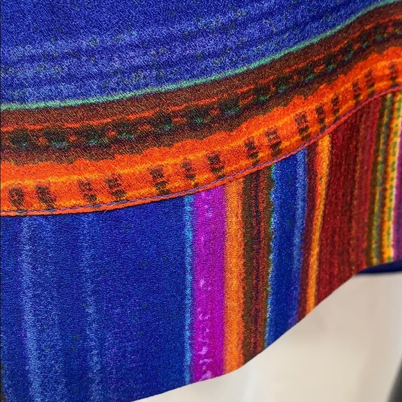 ✓ T-bags Los Angeles EUC dress striped small blue - Picture 8 of 16